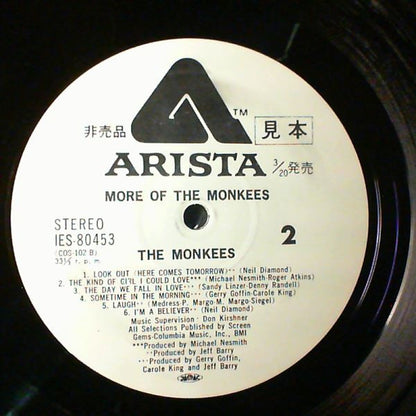 The Monkees : More Of The Monkees (LP, Album, Promo)