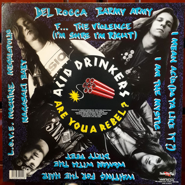 Acid Drinkers : Are You A Rebel? (LP, Album)