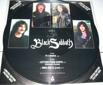 Black Sabbath : TV Crimes (12", Maxi, Ltd, Pic)