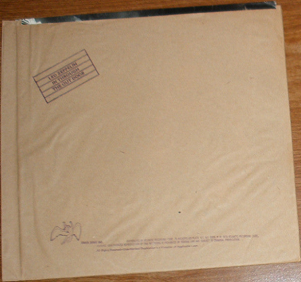 Led Zeppelin : In Through The Out Door (LP, Album, "C")