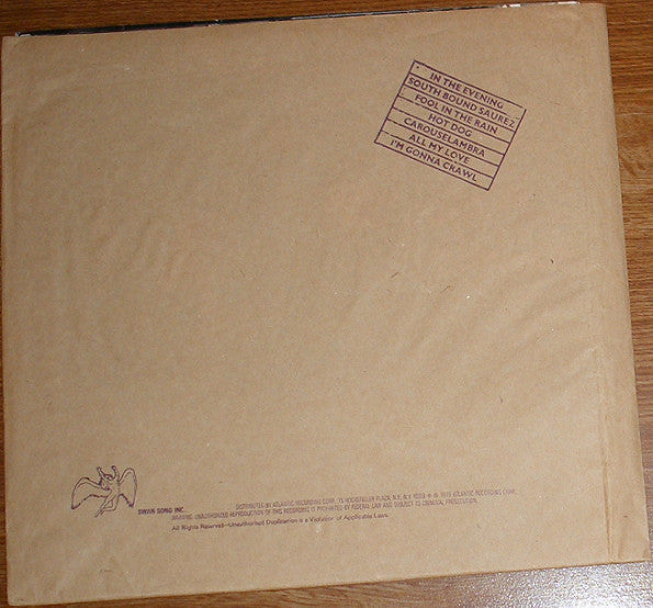 Led Zeppelin : In Through The Out Door (LP, Album, "C")