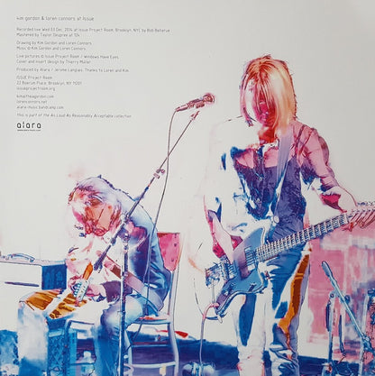 Kim Gordon & Loren Connors* : At Issue (LP, Album, Ltd)