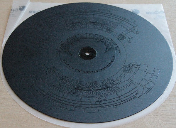 Megadeth : Train Of Consequences (12", S/Sided, Etch, Ltd, Num)