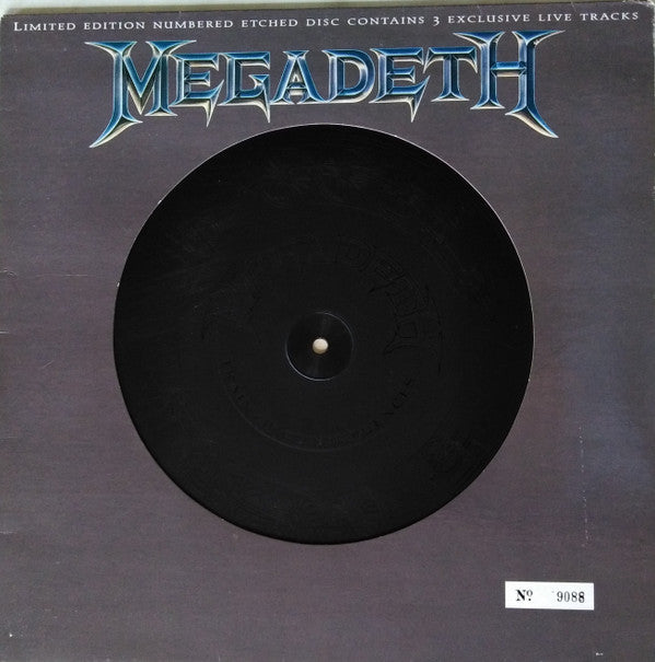 Megadeth : Train Of Consequences (12", S/Sided, Etch, Ltd, Num)