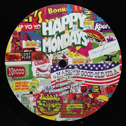 Happy Mondays : Pills 'N' Thrills And Bellyaches (LP, Album, DFI)