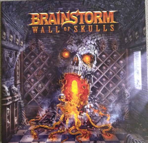 Brainstorm (12) : Wall Of Skulls (LP, Album, Ltd, Red)