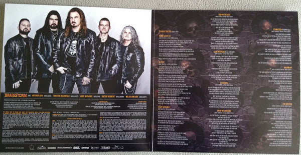Brainstorm (12) : Wall Of Skulls (LP, Album, Ltd, Red)