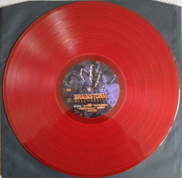 Brainstorm (12) : Wall Of Skulls (LP, Album, Ltd, Red)