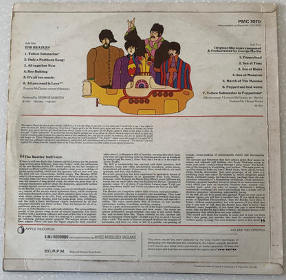 The Beatles : Yellow Submarine (LP, Album, Mono)