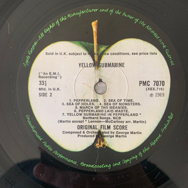 The Beatles : Yellow Submarine (LP, Album, Mono)