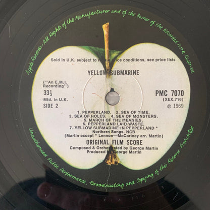 The Beatles : Yellow Submarine (LP, Album, Mono)