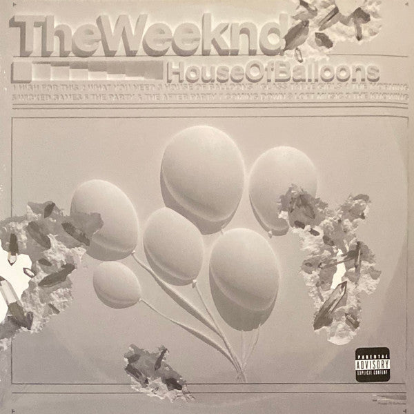 The Weeknd : House Of Balloons (2xLP, Ltd, Mixtape, RE, Cle)