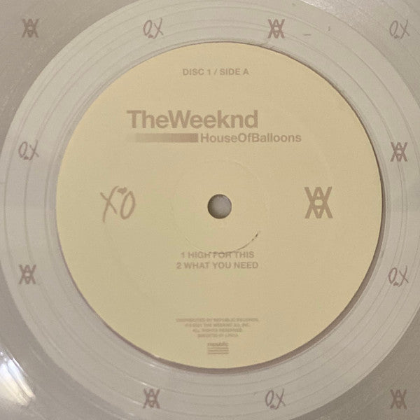 The Weeknd : House Of Balloons (2xLP, Ltd, Mixtape, RE, Cle)
