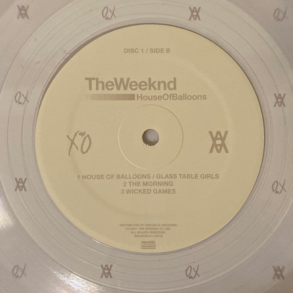 The Weeknd : House Of Balloons (2xLP, Ltd, Mixtape, RE, Cle)