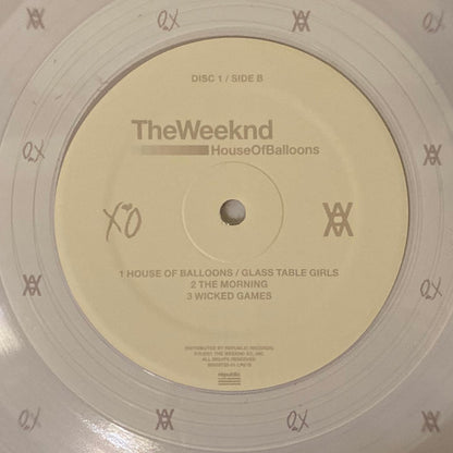 The Weeknd : House Of Balloons (2xLP, Ltd, Mixtape, RE, Cle)