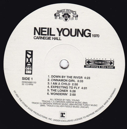 Neil Young : Carnegie Hall 1970 (2xLP, Album)
