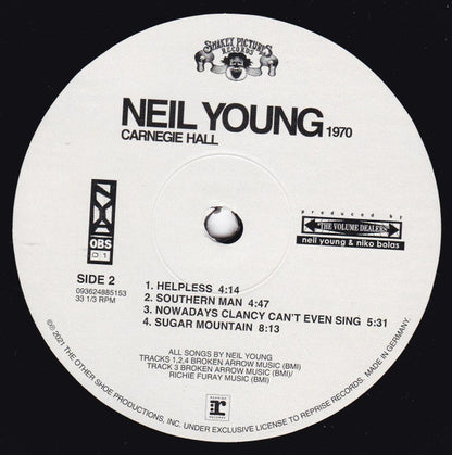 Neil Young : Carnegie Hall 1970 (2xLP, Album)