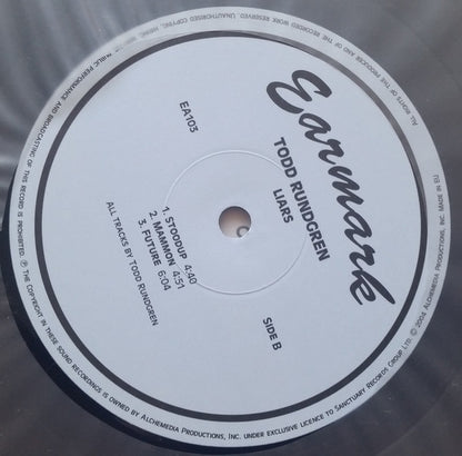Todd Rundgren : Liars (2xLP, Album, Gat)