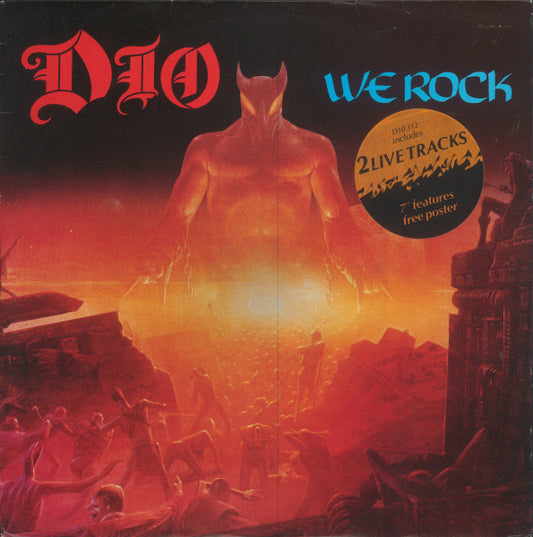 Dio (2) : We Rock (12", Single)