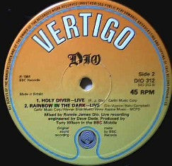 Dio (2) : We Rock (12", Single)
