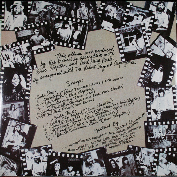 Eric Clapton : No Reason To Cry (LP, Album)