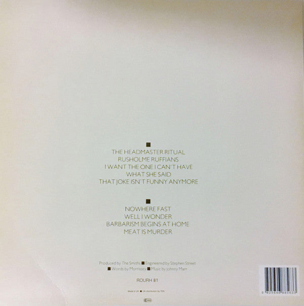 The Smiths : Meat Is Murder (LP, Album, RE, 180)