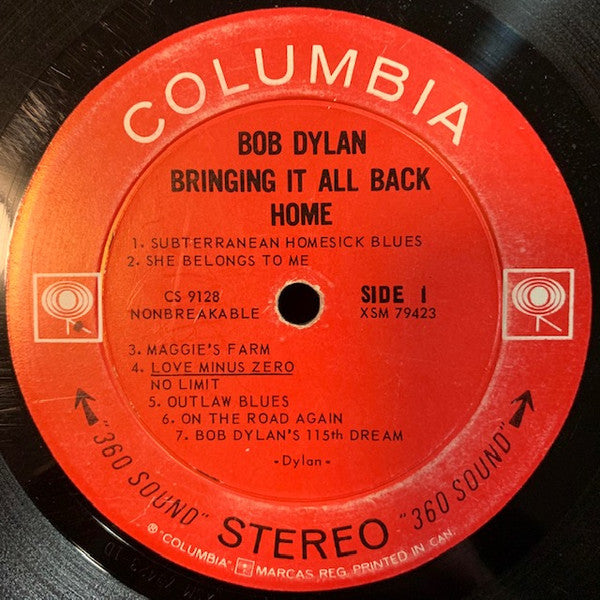 Bob Dylan : Bringing It All Back Home (LP, Album)