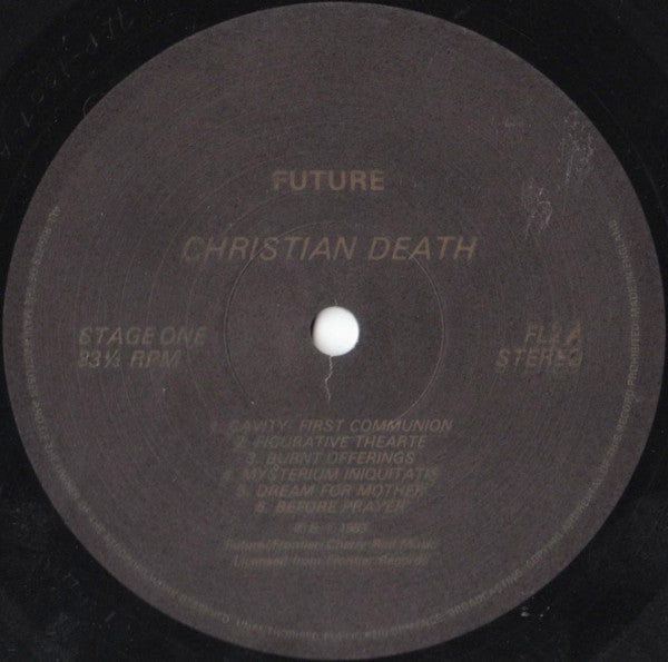 Christian Death : Only Theatre Of Pain (LP, Album)