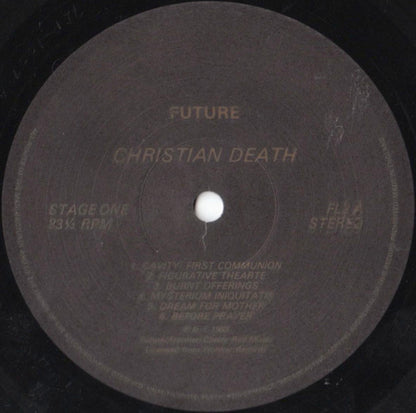Christian Death : Only Theatre Of Pain (LP, Album)