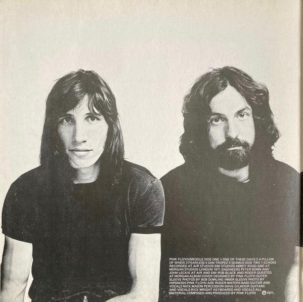 Pink Floyd : Meddle (LP, Album, RE, 'Y')