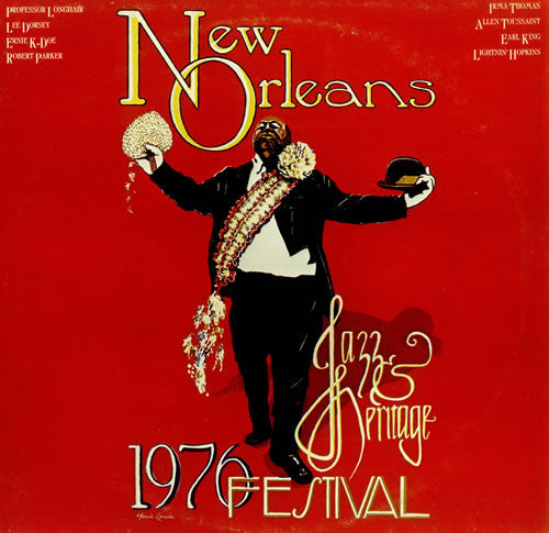 Various : New Orleans Jazz And Heritage Festival 1976 (2xLP)
