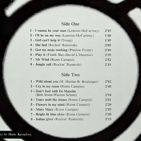 The Rockin' Ramrods : I Wanna Be Your Man (LP, Comp, Mono)