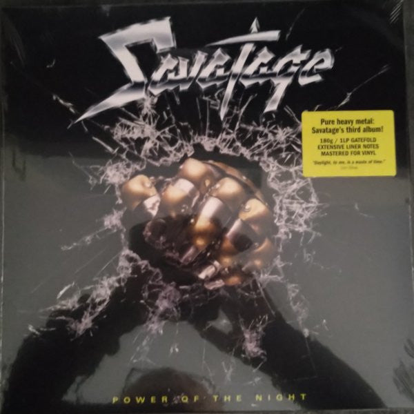 Savatage : Power Of The Night (LP, Album, RE, RM, 180)
