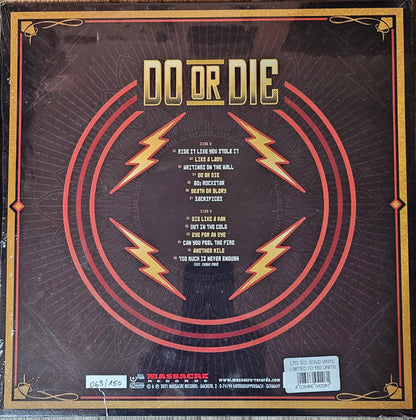 SpitFire (20) : Do Or Die (LP, Album, Ltd, Num, Gol)