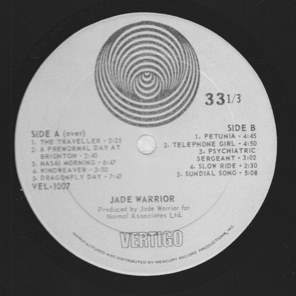 Jade Warrior : Jade Warrior (LP, Album, Gat)