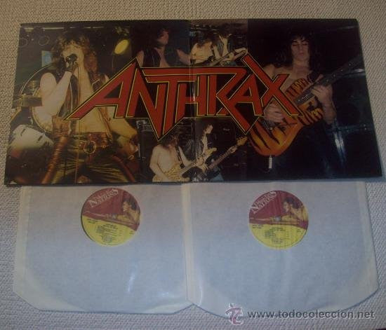 Anthrax : Fistful Of Metal (2x12", Album, RE, RM, Gat)