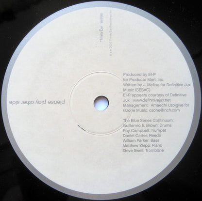 EL-P : Sunrise Over Bklyn (10", S/Sided)