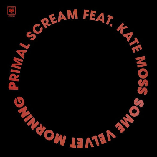Primal Scream Feat. Kate Moss : Some Velvet Morning (12", Promo)