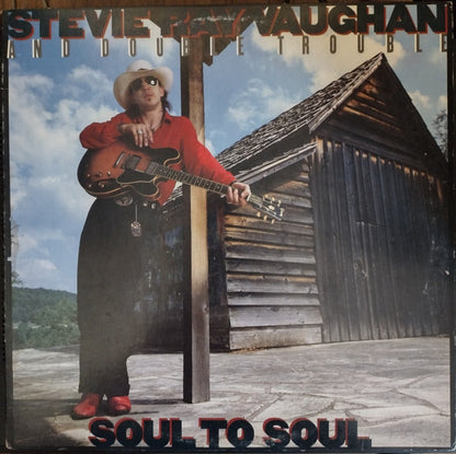 Stevie Ray Vaughan & Double Trouble : Soul To Soul (LP, Album)