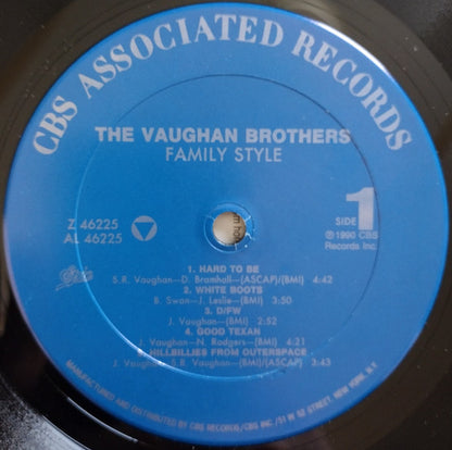 The Vaughan Brothers : Family Style (LP, Album)