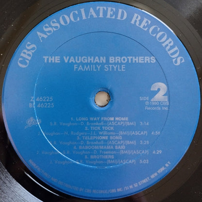 The Vaughan Brothers : Family Style (LP, Album)