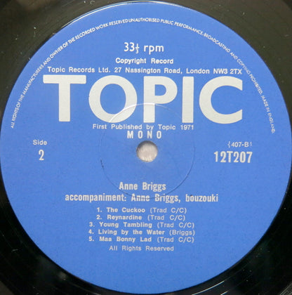 Anne Briggs : Anne Briggs (LP)