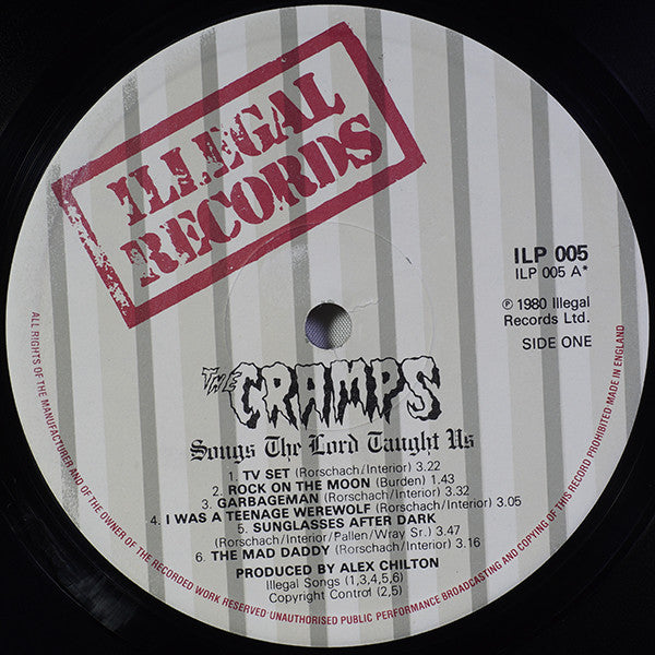 The Cramps : Songs The Lord Taught Us (LP, Album)