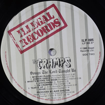 The Cramps : Songs The Lord Taught Us (LP, Album)