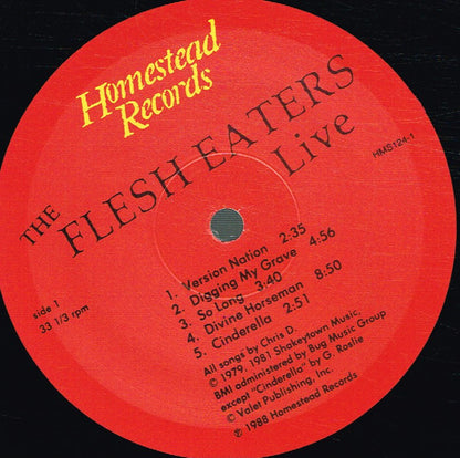 The Flesh Eaters : Live (LP)