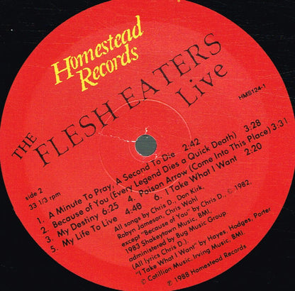 The Flesh Eaters : Live (LP)