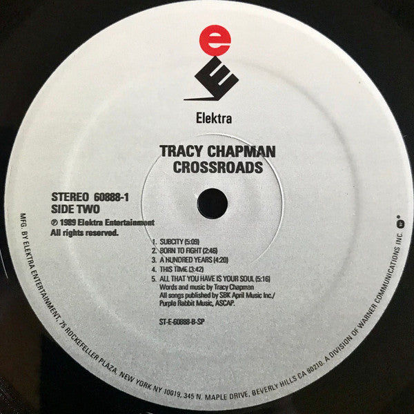 Tracy Chapman : Crossroads (LP, Album, Spe)