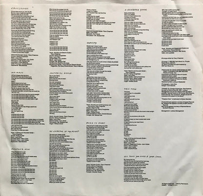 Tracy Chapman : Crossroads (LP, Album, Spe)