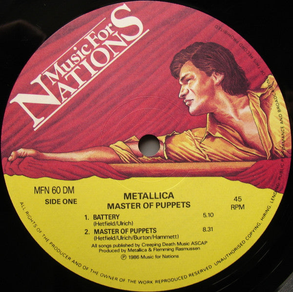 Metallica : Master Of Puppets (2x12", Album, Ltd, RE, Dir)