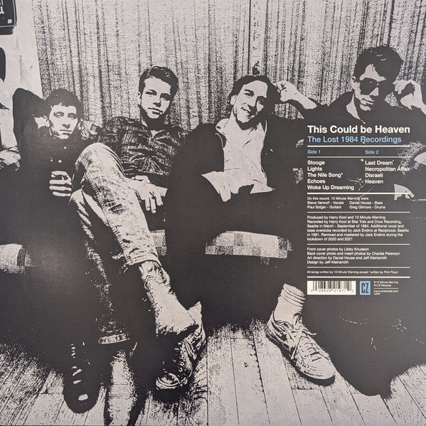 10 Minute Warning : This Could Be Heaven (The Lost 1984 Recordings) (LP, Album, Blu)